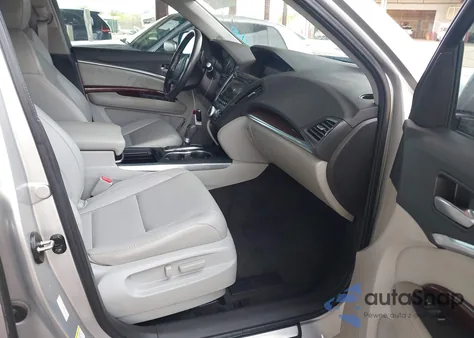 2014 Acura Mdx from USA, damaged, VIN 5FRYD3H28EB013617